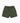 Olive Green Cotton Elasticated Shorts For Boys