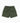 Olive Green Cotton Elasticated Shorts For Boys